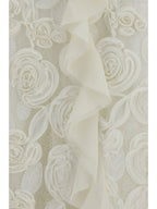 Long Evening Dress Cream