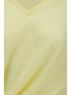 Wool Sweater V-Neck Light Yellow
