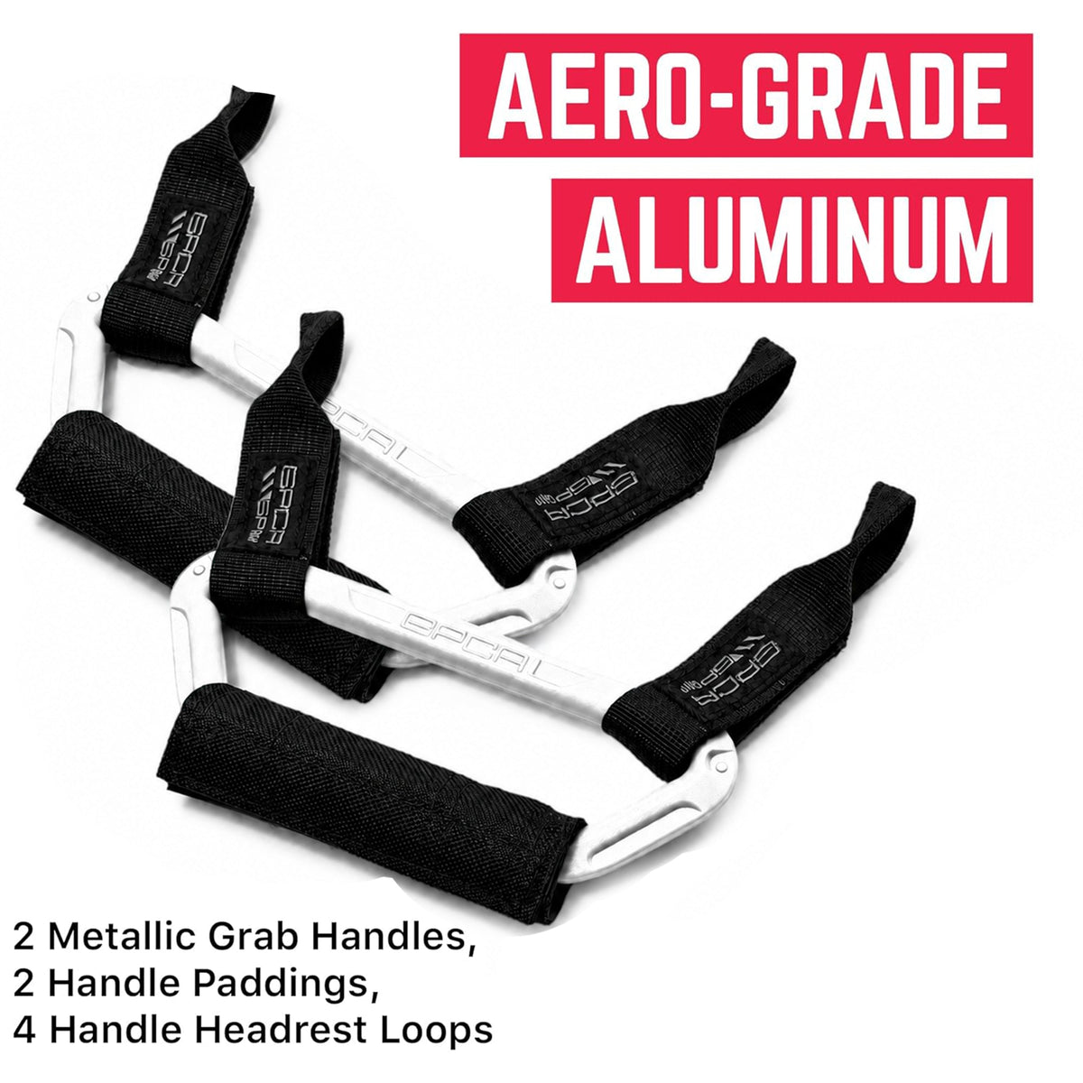 Back Grip PRO Headrest Handles for TESLA S/ 3/ Y