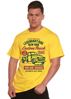 Legendary Ride Custom Truck Men's Bamboo Viscose/Organic Cotton Short Sleeve Graphic T-Shirt