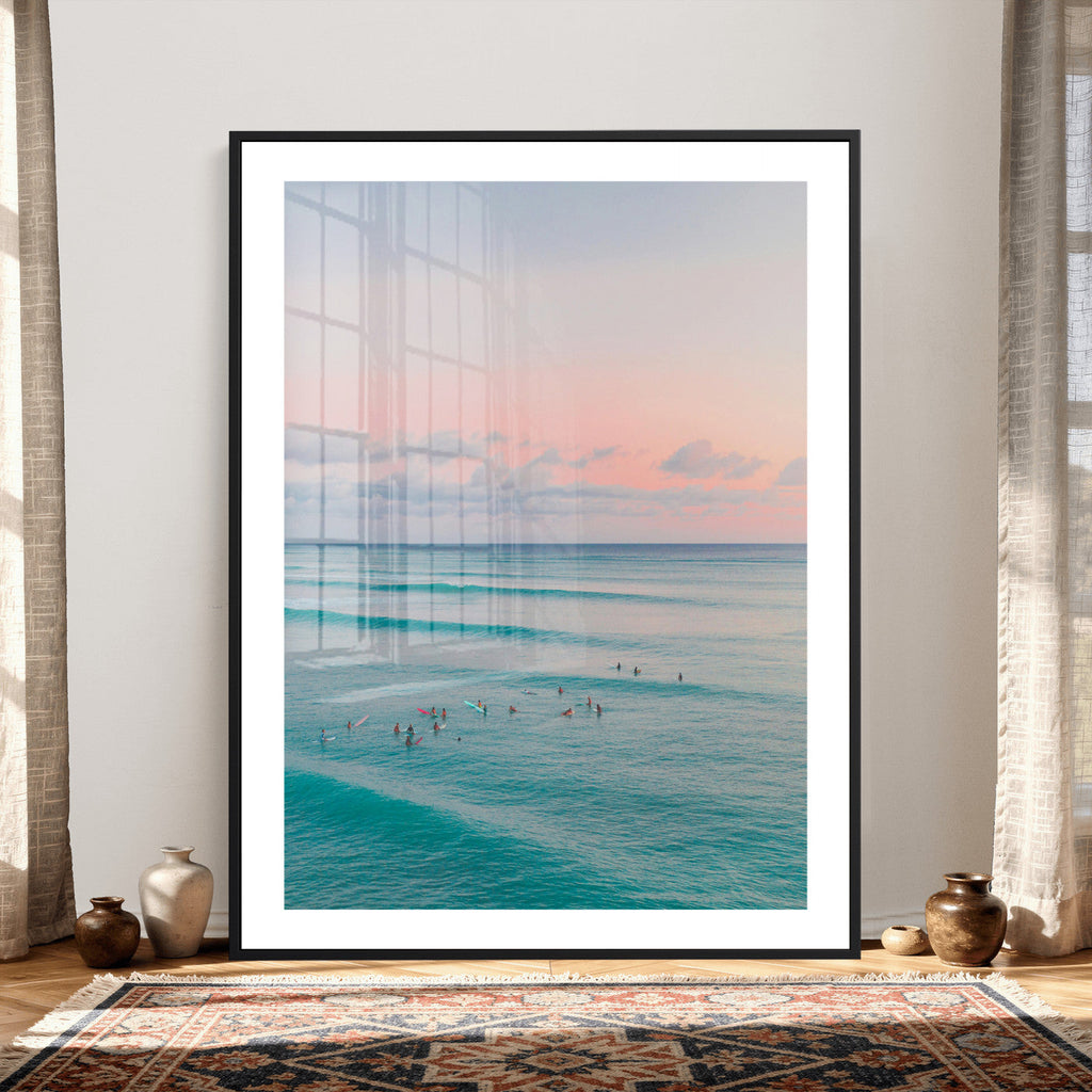 Beach Wall Art Canvas Print | Soft Coastal Photography