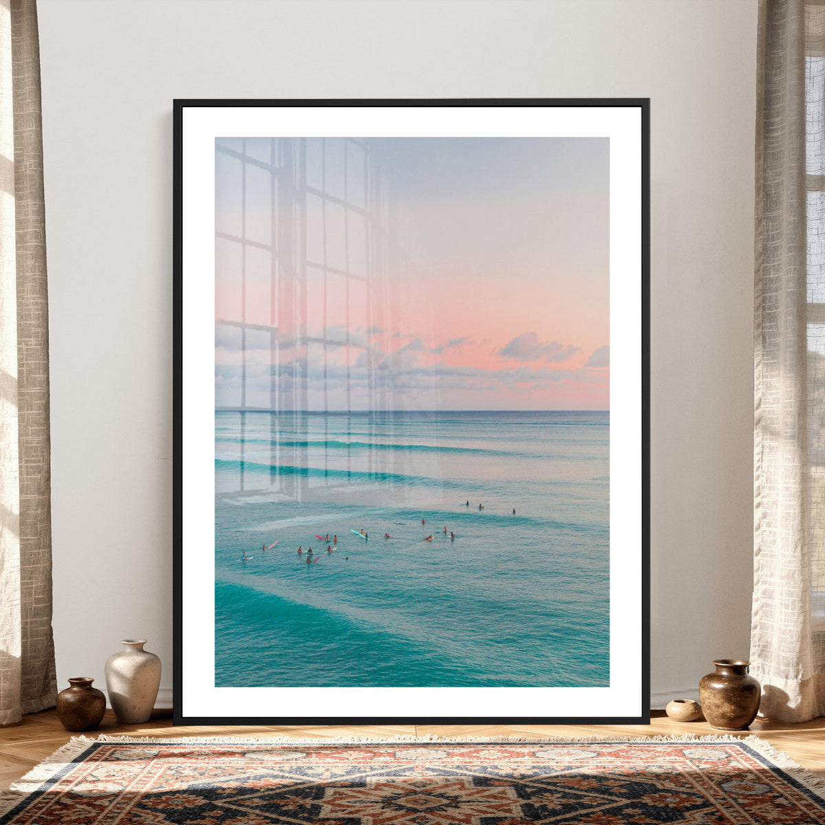 Beach Wall Art Canvas Print | Soft Coastal Photography