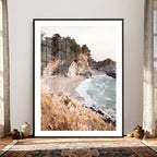 McWay Falls Canvas Wall Art, Big Sur California Photography