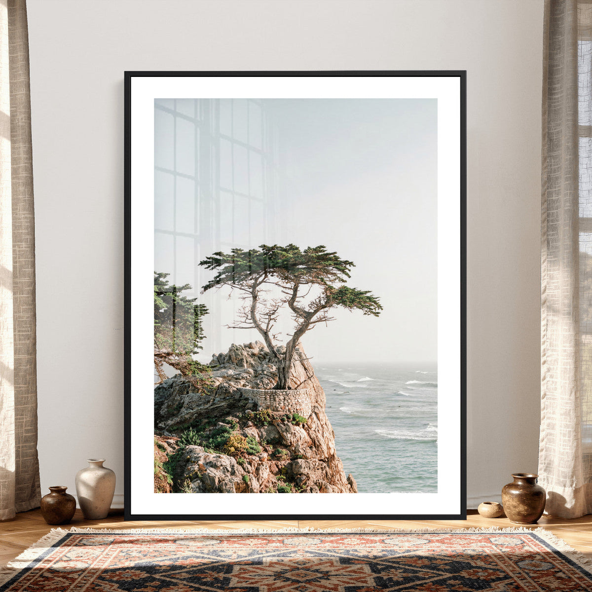 Lone Cypress Canvas Wall Art, Pebble Beach California
