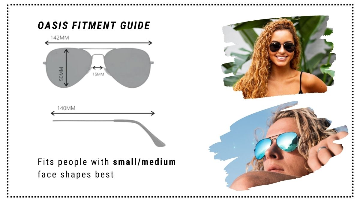 Gold - Pink Lens Polarized - Oasis