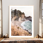 McWay Falls Canvas Wall Art, Big Sur California Photography