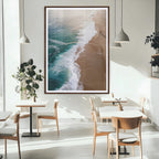 Serene Ocean Waves Wall Art Beach Wall Decor