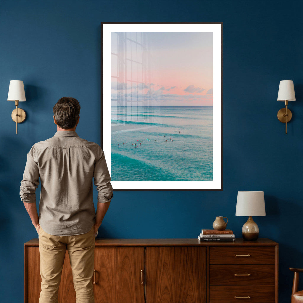 Beach Wall Art Canvas Print | Soft Coastal Photography