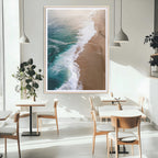 Serene Ocean Waves Wall Art Beach Wall Decor