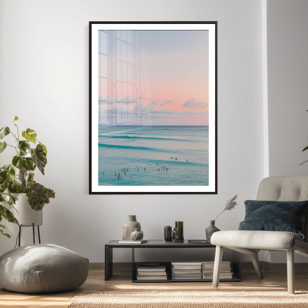 Beach Wall Art Canvas Print | Soft Coastal Photography