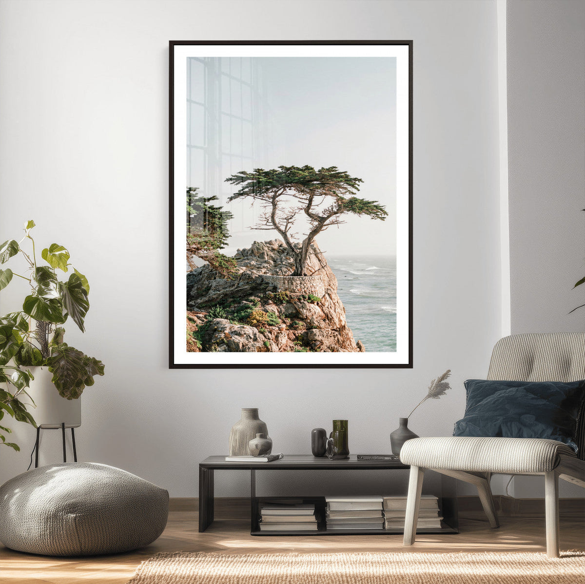 Lone Cypress Canvas Wall Art, Pebble Beach California