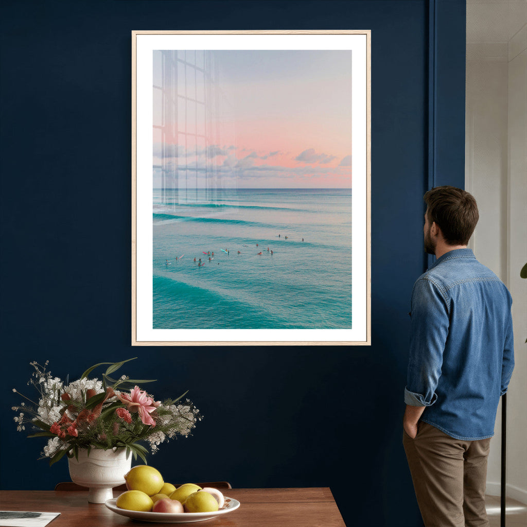 Beach Wall Art Canvas Print | Soft Coastal Photography