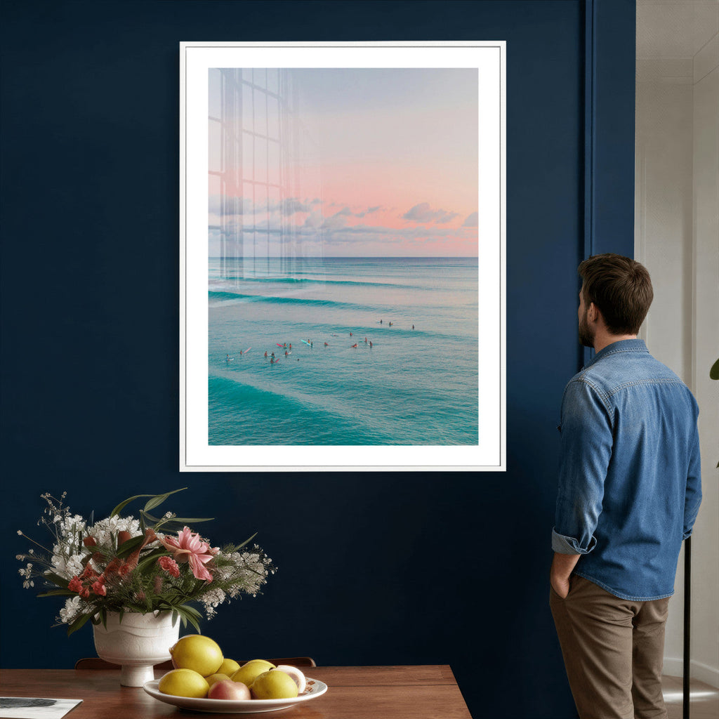 Beach Wall Art Canvas Print | Soft Coastal Photography