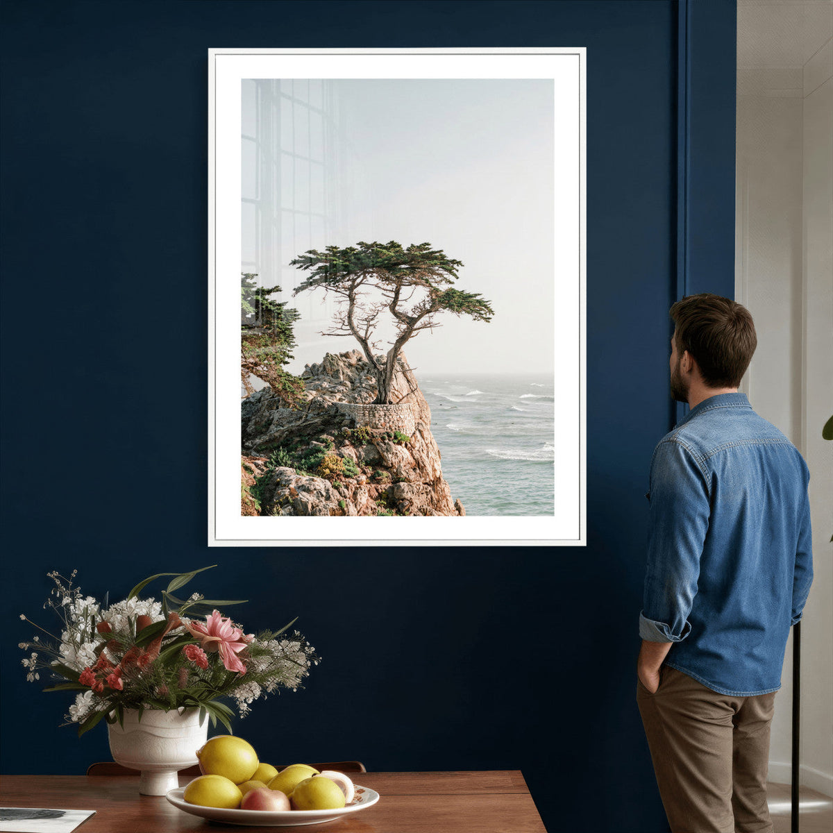 Lone Cypress Canvas Wall Art, Pebble Beach California