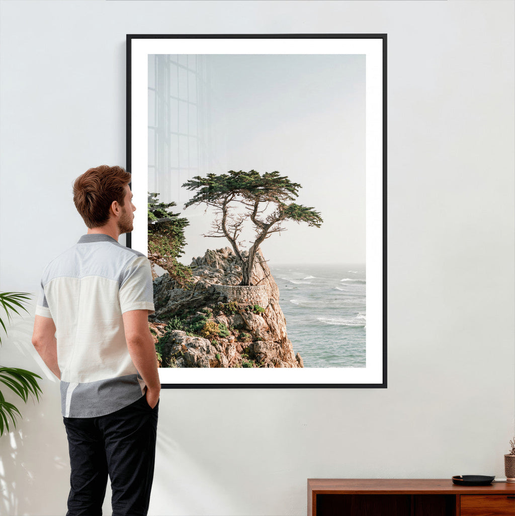 Lone Cypress Canvas Wall Art, Pebble Beach California