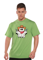Cowboy Ghost Unisex Bamboo Viscose/Organic Cotton Short Sleeve Graphic T-Shirt