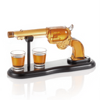Gun Whiskey Decanter Set