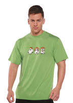 Cowboy Ghosts Unisex Bamboo Viscose/Organic Cotton Short Sleeve Graphic T-Shirt