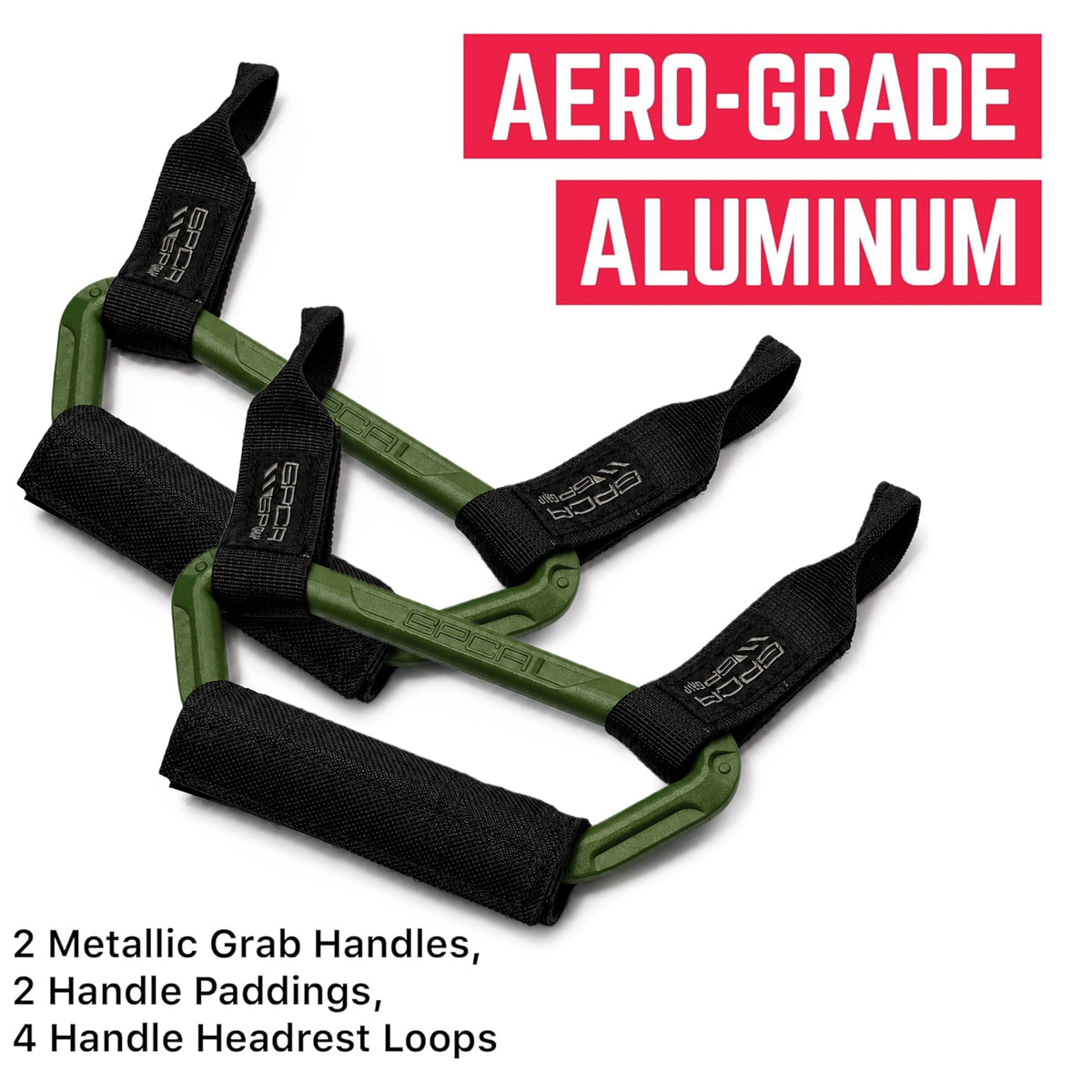 Back Grip PRO Headrest Handles for TESLA S/ 3/ Y