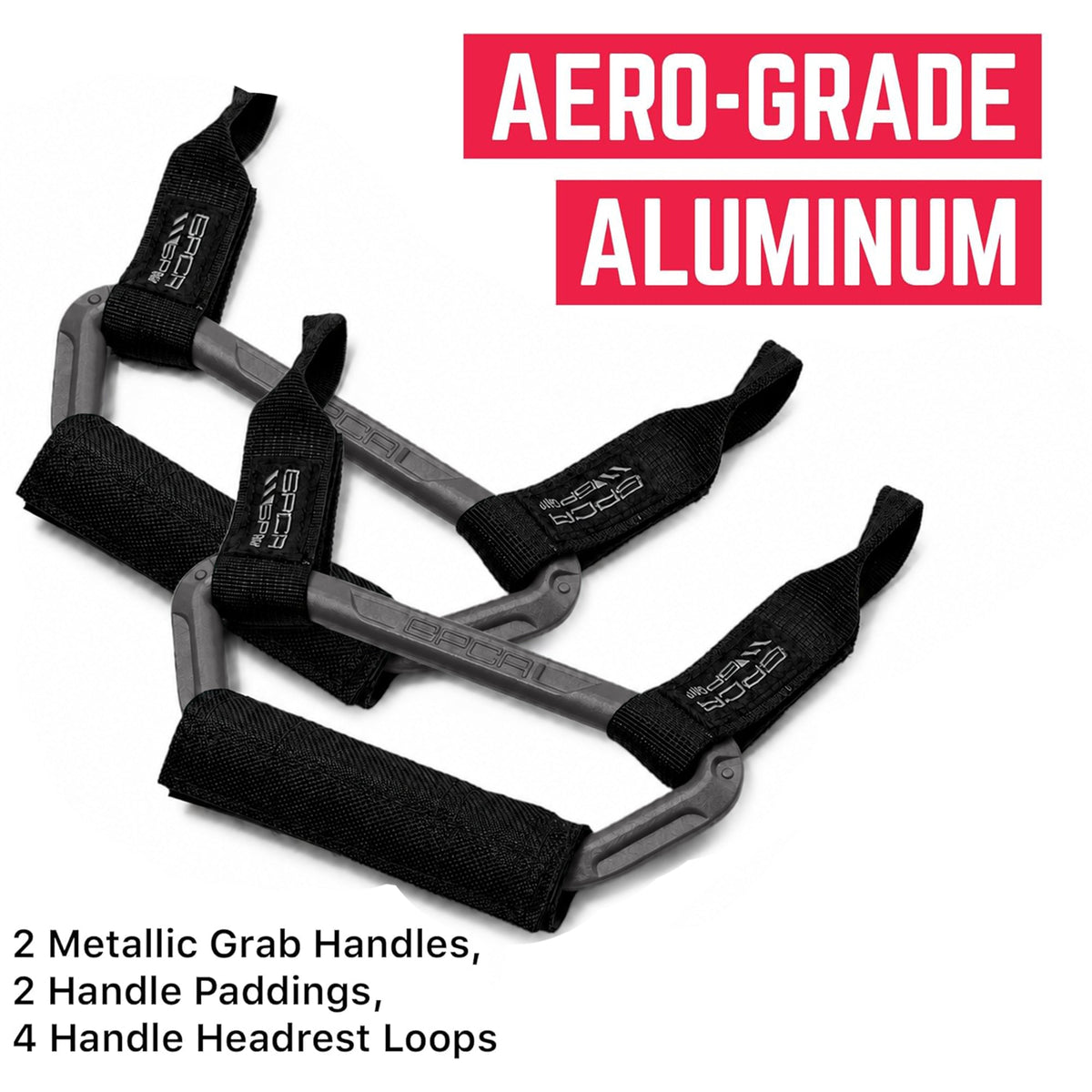 Back Grip PRO Headrest Handles for TESLA S/ 3/ Y