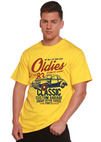 Oldies Spun Bamboo® Men's Bamboo Viscose/Organic Cotton Short Sleeve Graphic T-Shirt