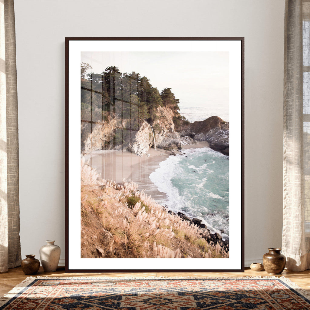 McWay Falls Canvas Wall Art, Big Sur California Photography