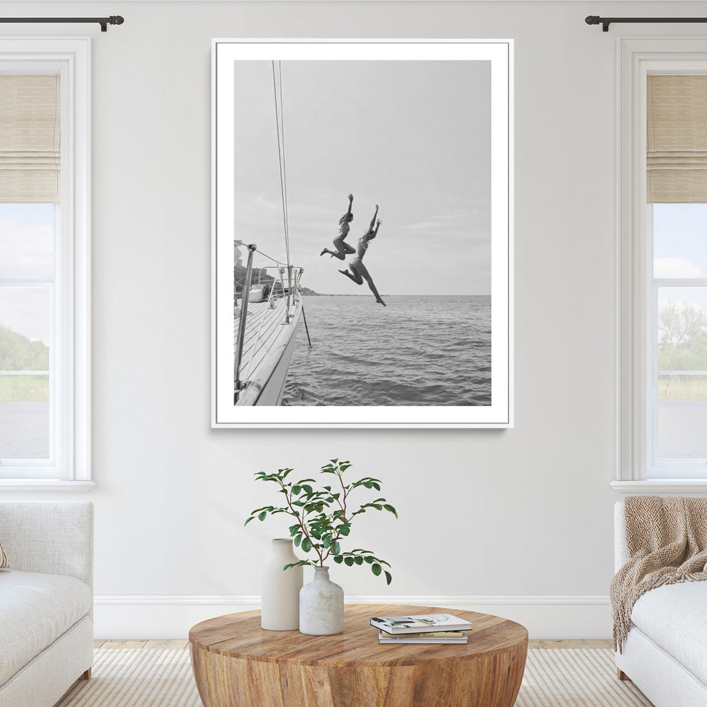 Sailing Wall Art Canvas Print | Ocean Adventure Sailboat