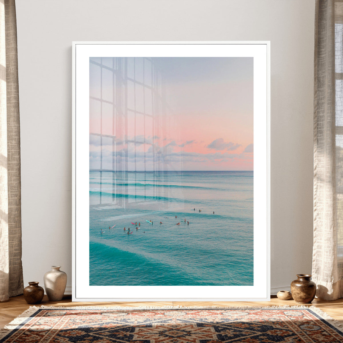 Beach Wall Art Canvas Print | Soft Coastal Photography