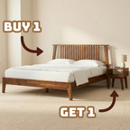 Kaylin Solid Wood Bed Frame