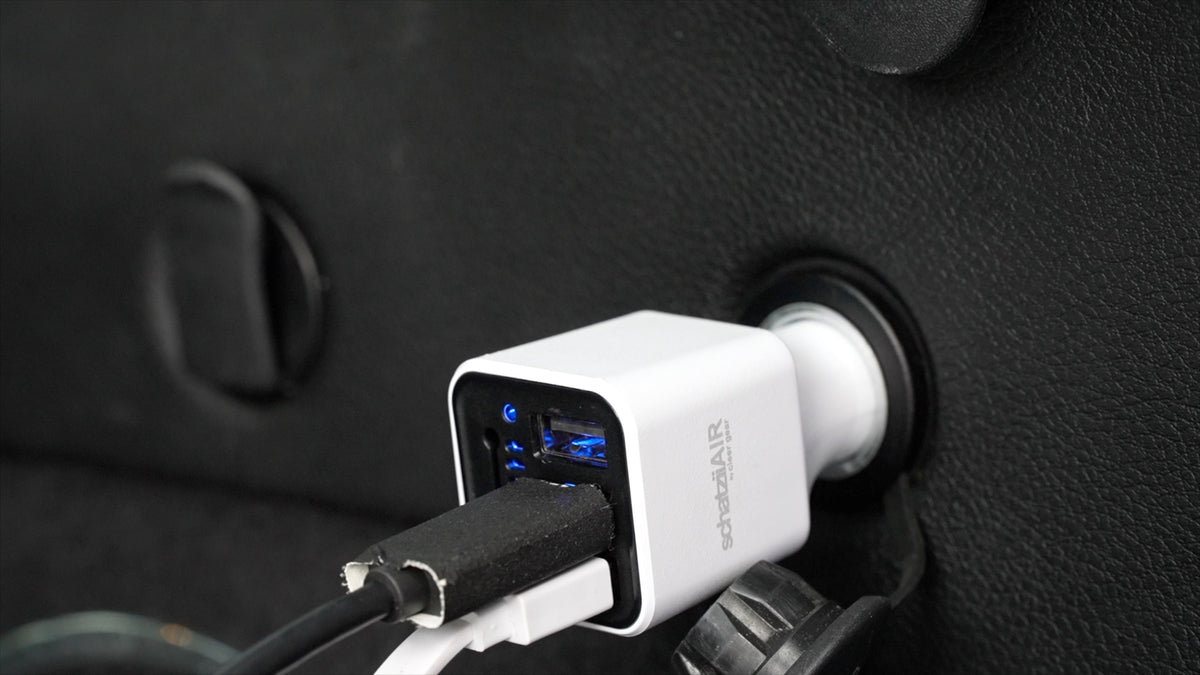Ionic Car Air Purifier + Car Charger
