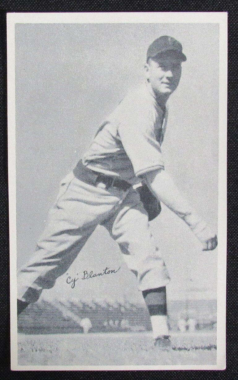 1936 National Chicle Baseball Fine Pen Premium R313 Cy Blanton Pirates