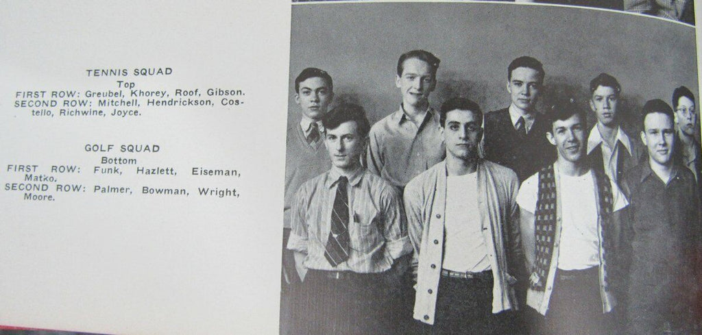 1944 LATROBE HIGH SCHOOL Latrobean Yearbook Arnold Palmer 136958