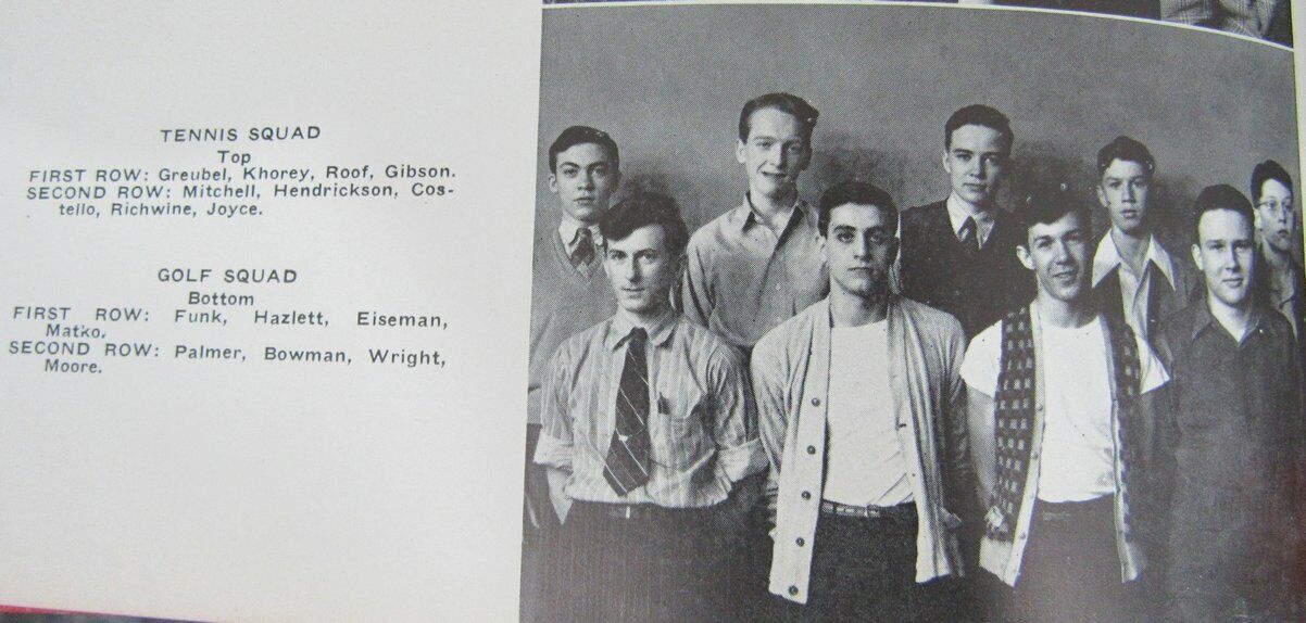1944 LATROBE HIGH SCHOOL Latrobean Yearbook Arnold Palmer 136958