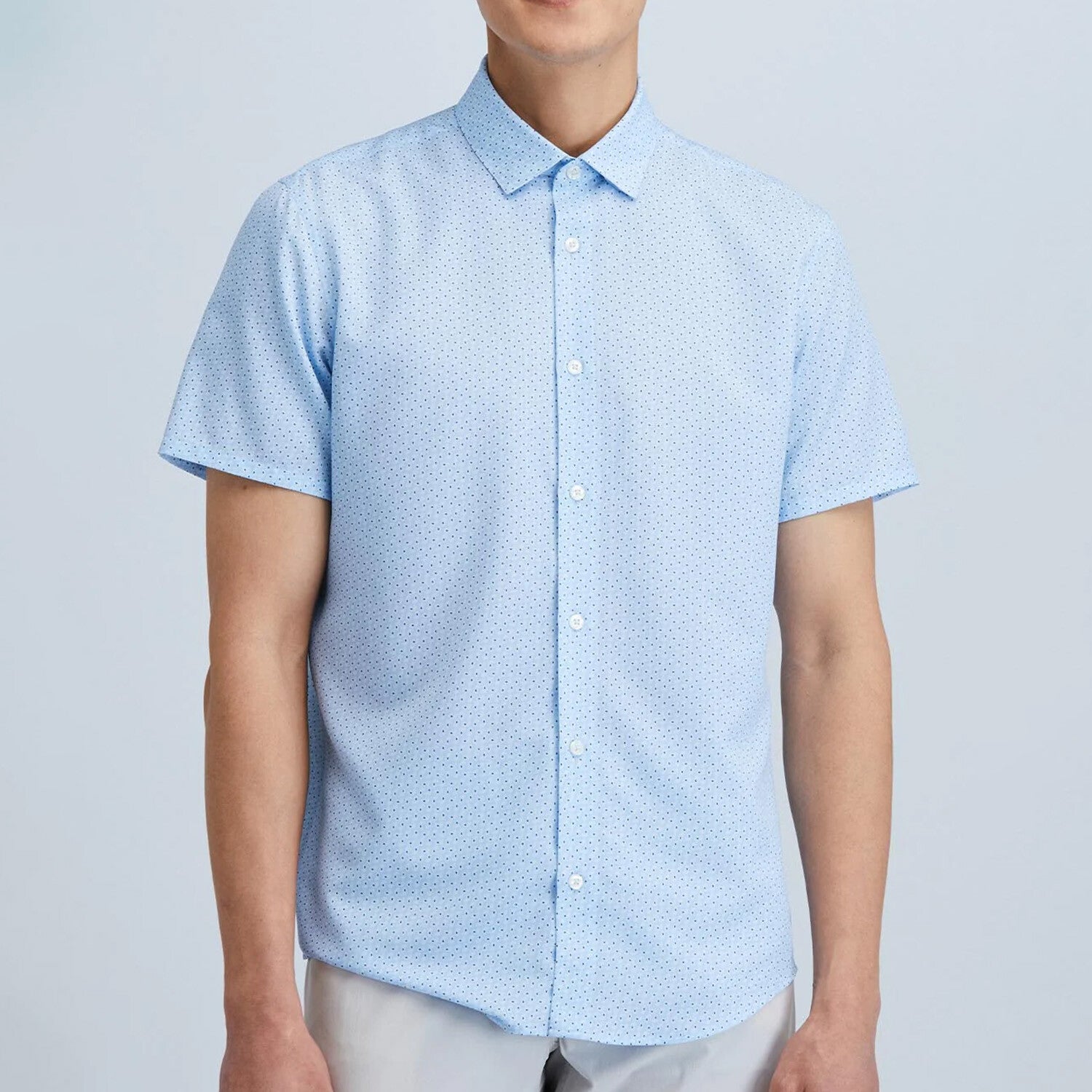 Phoenix Short Sleeve Shirt // Blue Paisley