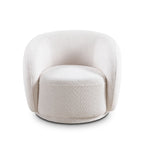 Swivel Accent Upholstered Barrel Chair