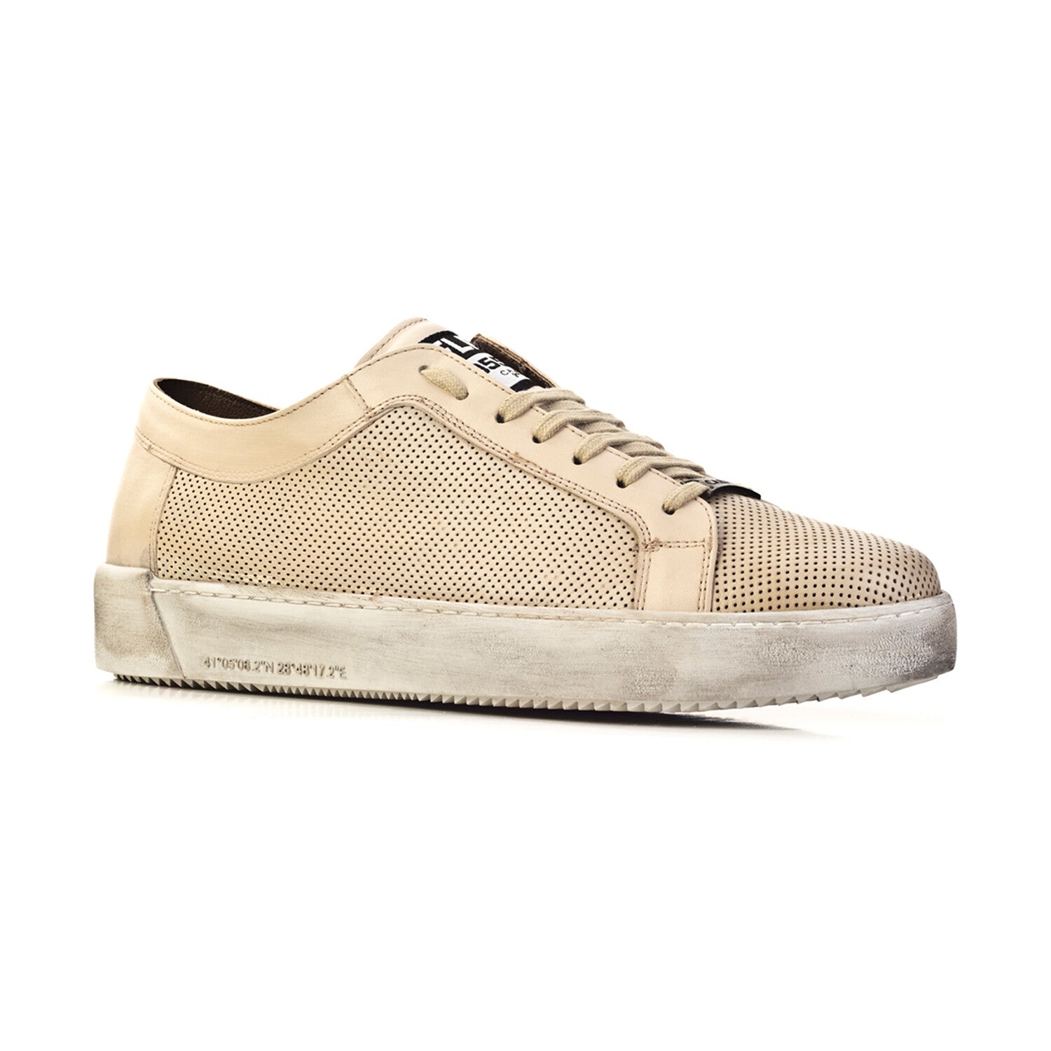 Stan Genuine Leather Sneakers // Beige