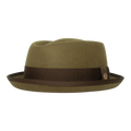 Goorin Bros Ryan Pointo Wool Fedora Hat — Olive