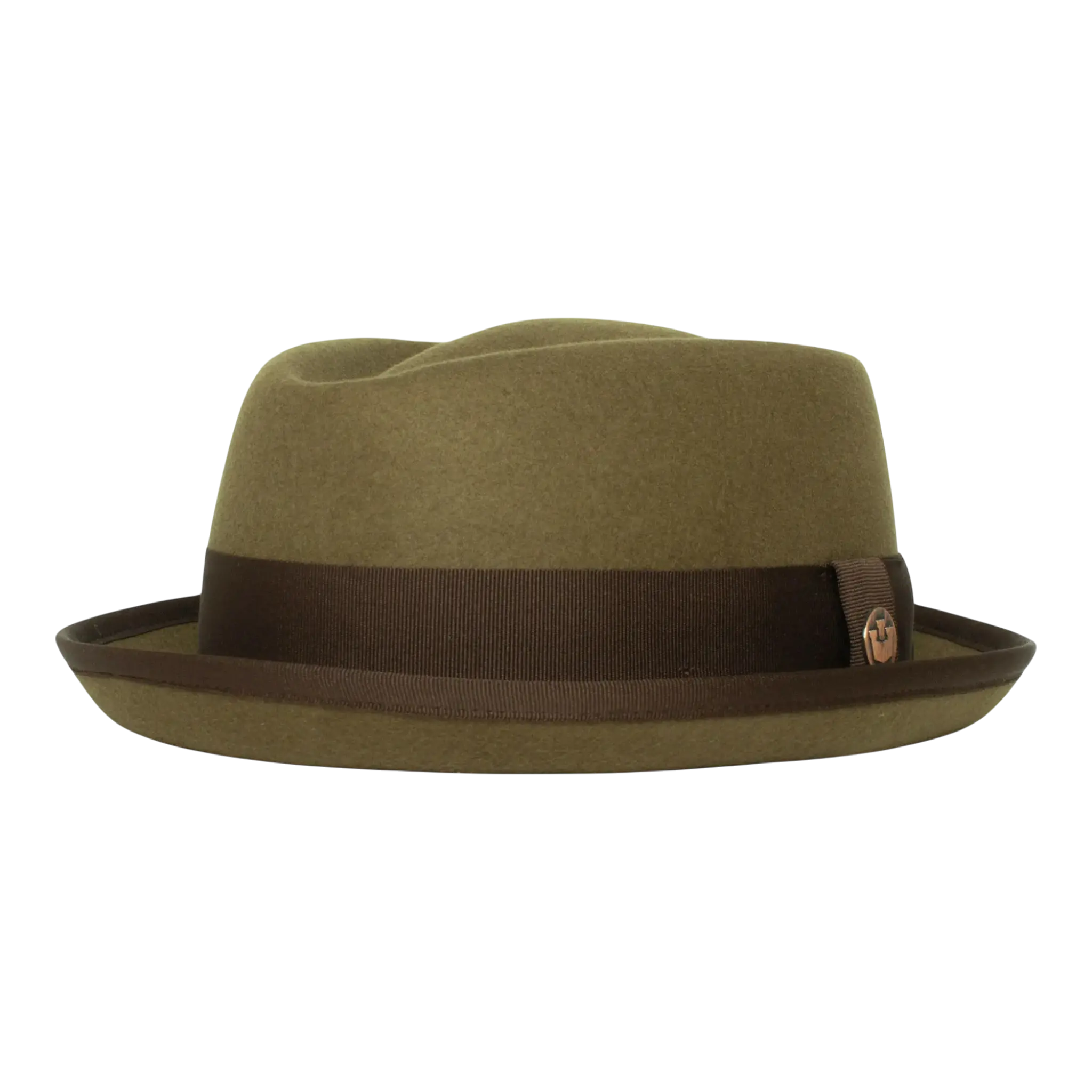Goorin Bros Ryan Pointo Wool Fedora Hat — Olive