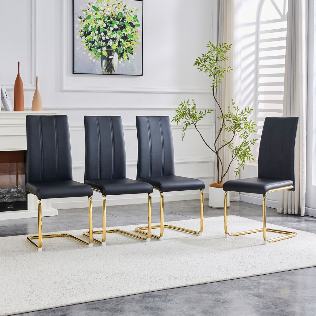 Luxury Aesthetic Upholstered Dining Chairs
