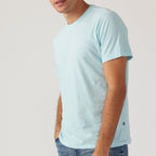 Essential Slub Crew // Light Blue