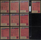 1985 TOPPS Football Minnesota Vikings  Complete Team Set 10/10 Cards 189275