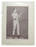 Joe Coburn Boxer 1895 Boxing Gladiators 11x15 Supplement Poster