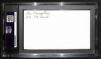 Ara Parseghian CHOF Signed/Auto 3x5 Index Card Notre Dame PSA/DNA 187445