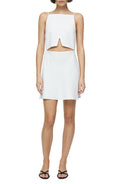 Bec & Bridge Kate Cutout Minidress in Ivory, Size 6 Us