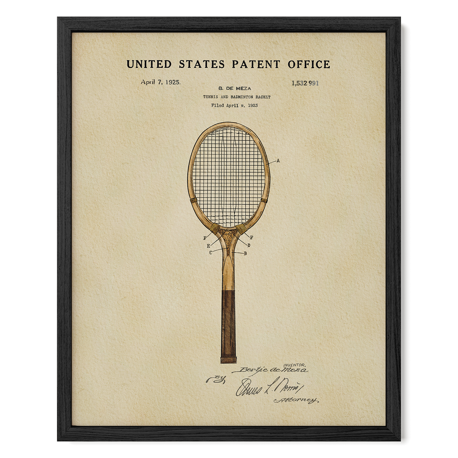 Tennis Racket (1925)