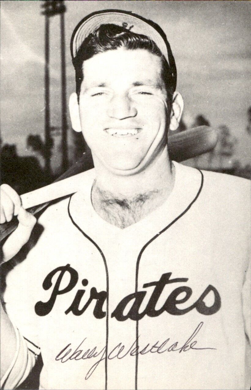Wally Westlake Pirates Signed/Autographed 3x5  Photo 179321