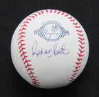 Rafael Santana Signed/Auto Yankees 100th OML Baseball JSA  186874