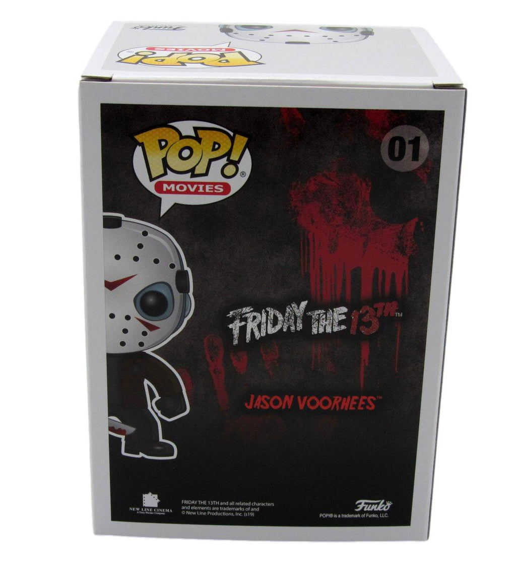 Ari Lehman Signed/Insc Funko Pop! #01 "Friday the 13th" Signed Blue JSA 190721