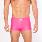 Boyshort Swim Brief // Pink