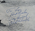 Tom Henrich Autographed 9x11 Baseball Magazine Insert Photo Yankees PSA/DNA